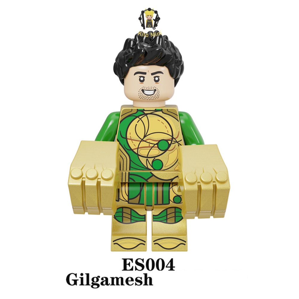 Lego Minifigures Lắp Ráp Mô Hình Nhân Vật Truyện Tranh Phim Marvel Chủng Tộc Bất Tử Eternals Kopf E0101