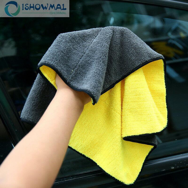 Khăn Lau Xe Hơi Mềm Mại Màu Vàng