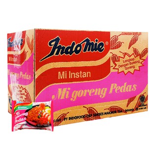 Thùng 40 gói mì xào khô Indomie đủ vị (40 gói x 80g)