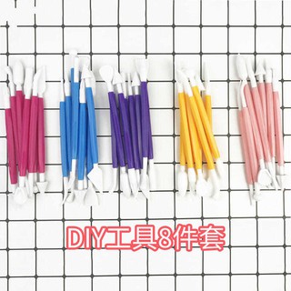 Set 8 Dụng Cụ Điêu Khắc Đất Sét Siêu Nhẹ
