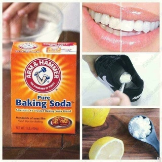 Baking soda, bột baking soda đa công dụng hộp giấy 454gram làm trắng răng, làm bánh, tẩy tế bào chết, tẩy rửa