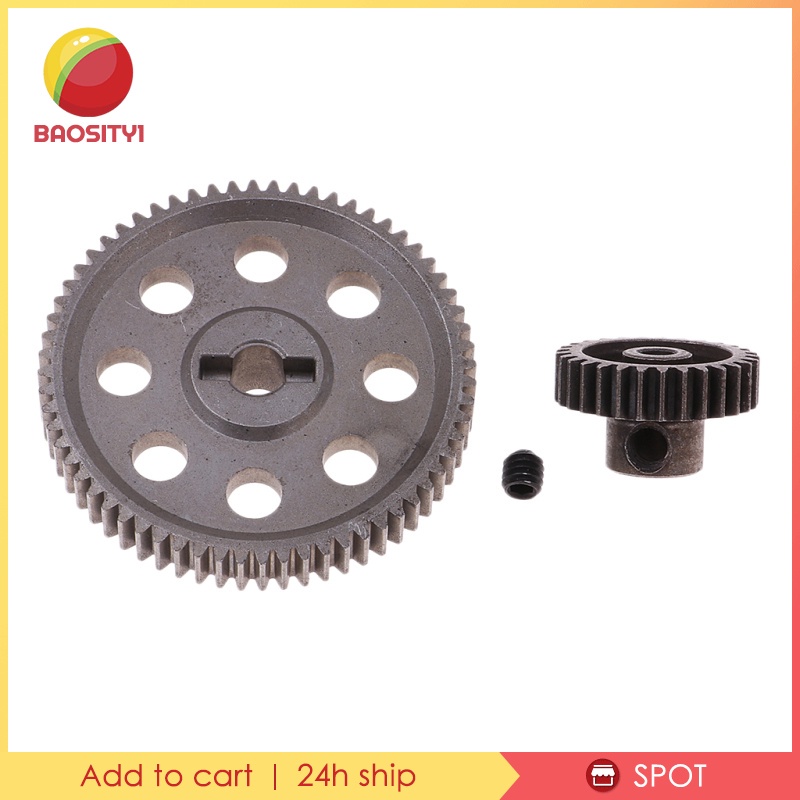 Bánh Răng 64t 29t Bằng Kim Loại Cho Xe Điều Khiển Từ Xa Hsp 94123 1 / 10