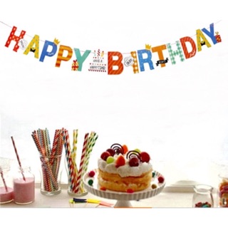 Dây cờ HPBD hoạt hình