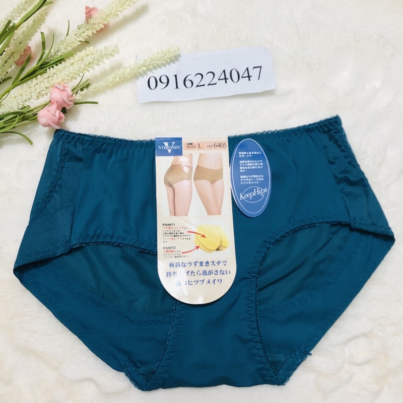 Set 5 Quần lót nữ lưng cao, quần chíp nữ nâng mông chất xịn