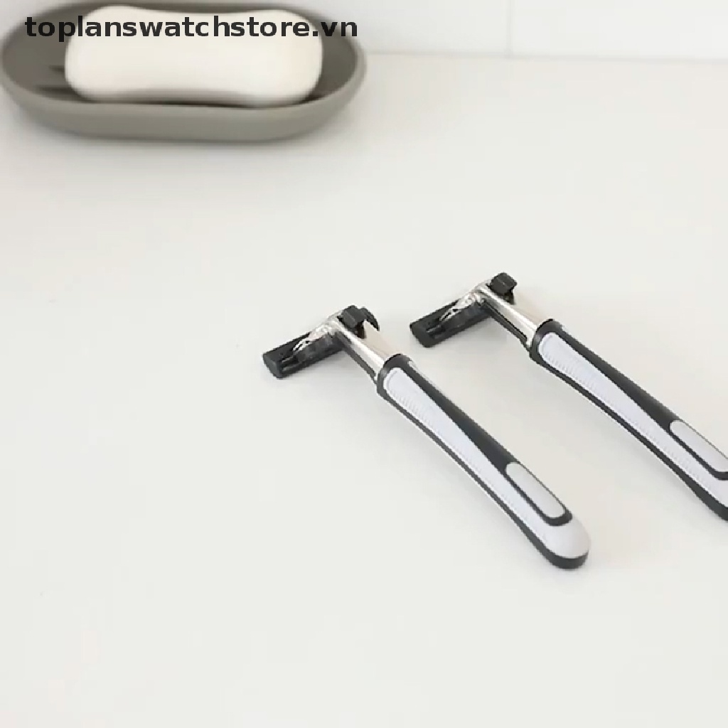 Giá Đỡ Dao Cạo Râu Có Móc Treo Tiện Dụng Cho Nam