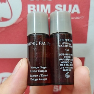 [THANH LÝ T5.25]Nước thần Trà xanh Amore Pacific Vintage Single Extract Essence (5ml)