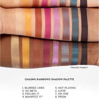 {Có video} Bảng phấn mắt Colourpop Chasing Rainbows