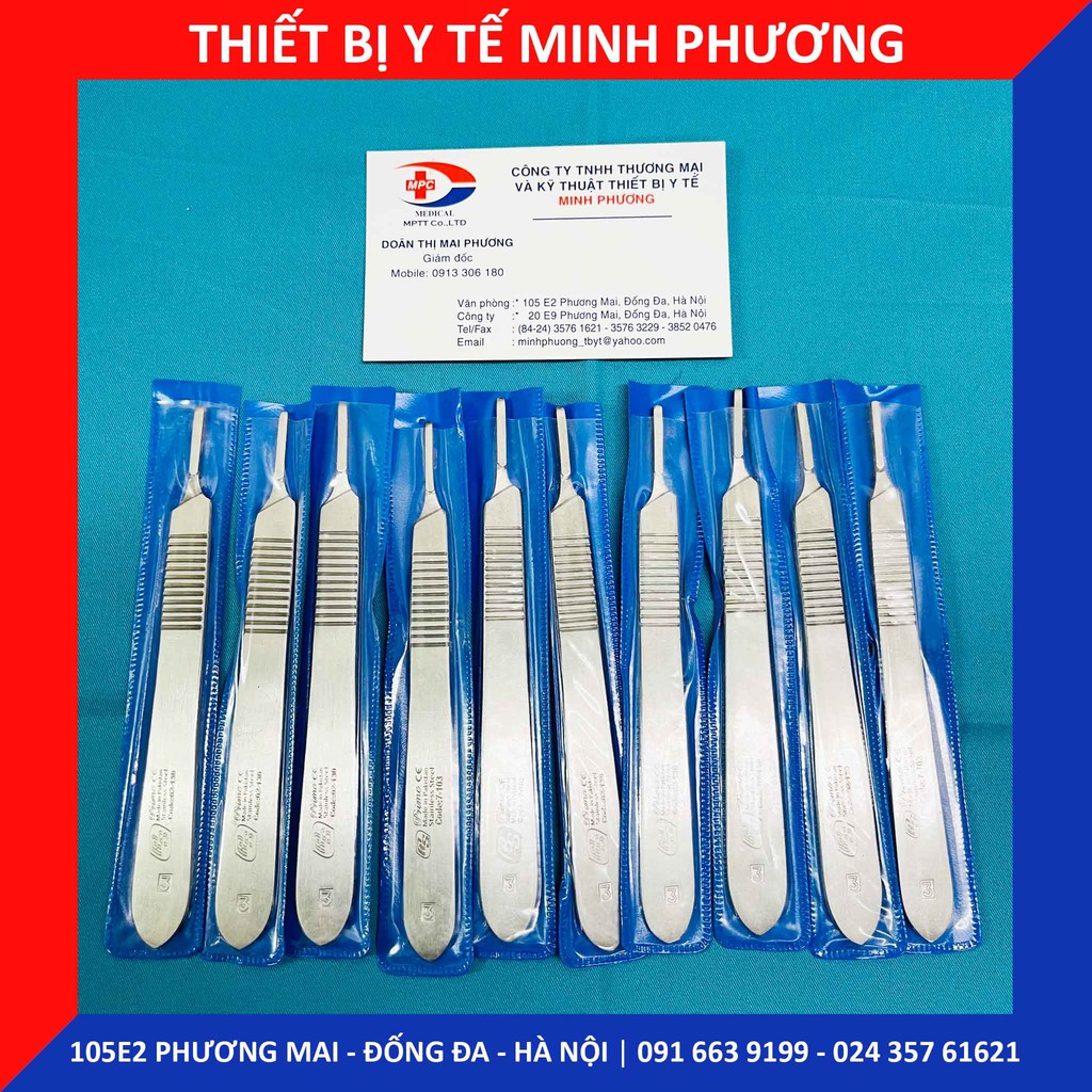 Cán dao mổ số 3, 4 dùng trong thẩm mỹ