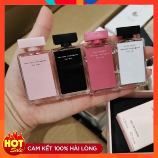 Set 4 chai Nước Hoa Narciso Rodriguez 30ml/1 chai Cực Thơm Lưu Hương 12h Kèm Hộp Sang Trọng, Set Nước Hoa Narciso