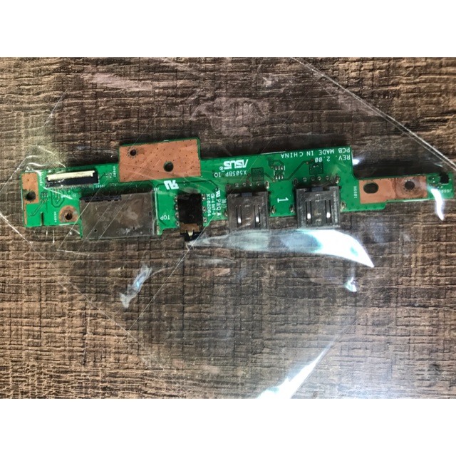 Board jack âm thanh - thẻ nhớ - usb laptop asus X505 X505BP