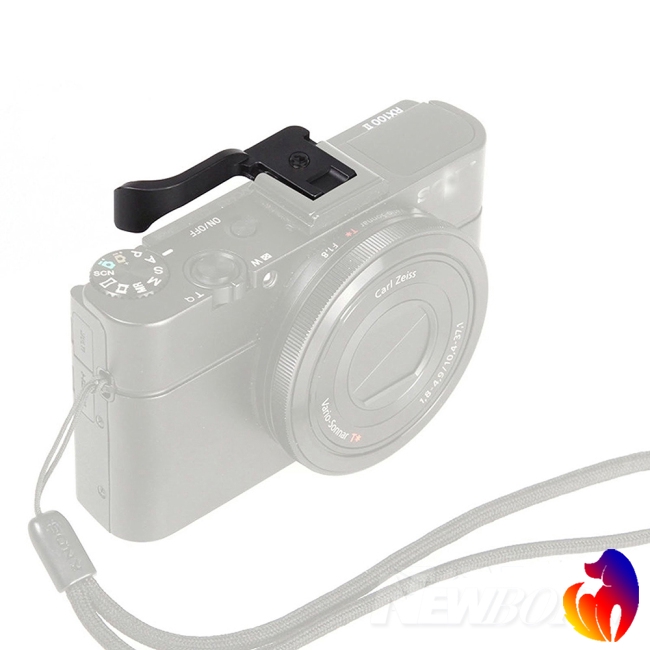 Blackhole Hand Grip Thumb Grip up for Hot Shoe Finger Handle Buckle for Fuji Fujifilm X10 X100 X-E1 X-M1 XE-1