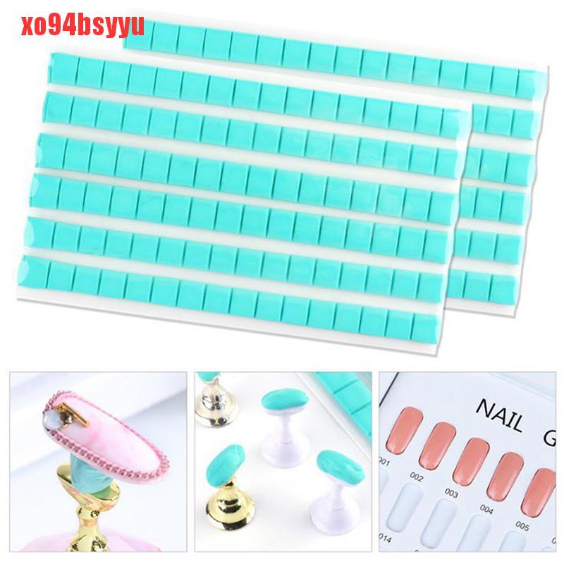 Keo Dán Móng Nghệ Thuật Xo94Bsyu Màu Trắng / Xanh Dương Có Thể Tái Sử Dụng