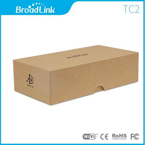 Công tắc cảm ứng, điều khiển từ xa Broadlink TC2 chuẩn US 3 Gang