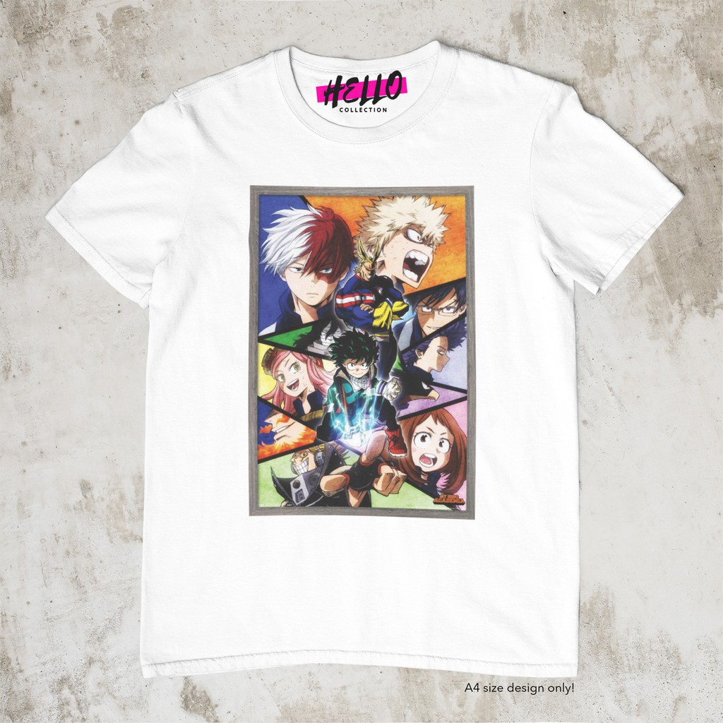 Mẫu áo thun BOKU NO HERO ACADEMIA - BOKU NO HERO ACADEMIA Ver3 Anime độc đẹp cực chất