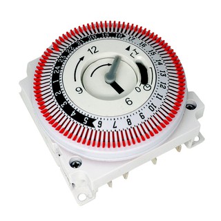 24 Hours Timing Switch Multi-functional Mechanical Timer Industrial Timing Device Switch Protect