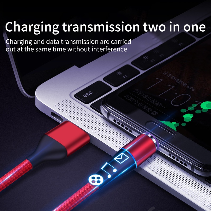 Bkwhale 5a cáp sạc nhanh từ tính micro usb / loại c / cáp sạc lightning cho ip samsung xiaomi