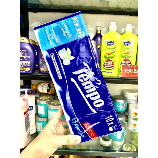 1 túi Khăn giấy Tempo Icy Menthol