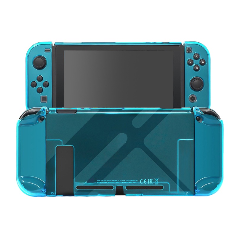 Ốp Cứng Chống Sốc Trong Mờ Cho Tay Cầm Chơi Game Switch