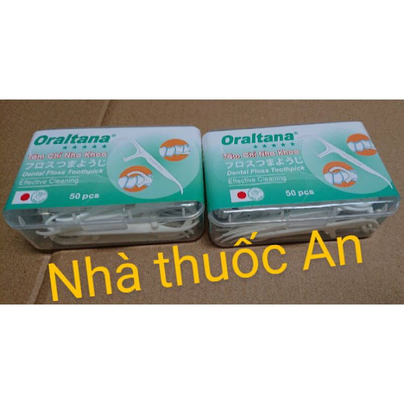 Chỉ nha khoa oraltana hộp 50 cây