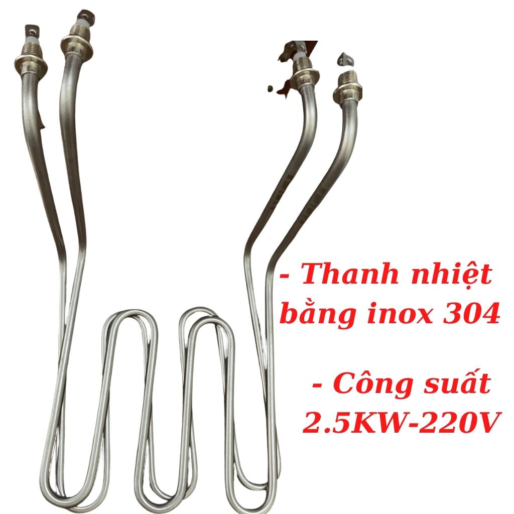 Thanh nhiệt bếp chiên, thanh điện trở bếp chiên 2.5w cho bếp chiên 6L và bếp chiên 12L