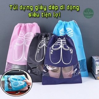 Túi đựng giày 🍉FREE SHIP🍉 Túi đựng giày dép di động đa năng chống nước siêu tiện lợi [TUIGIAY]