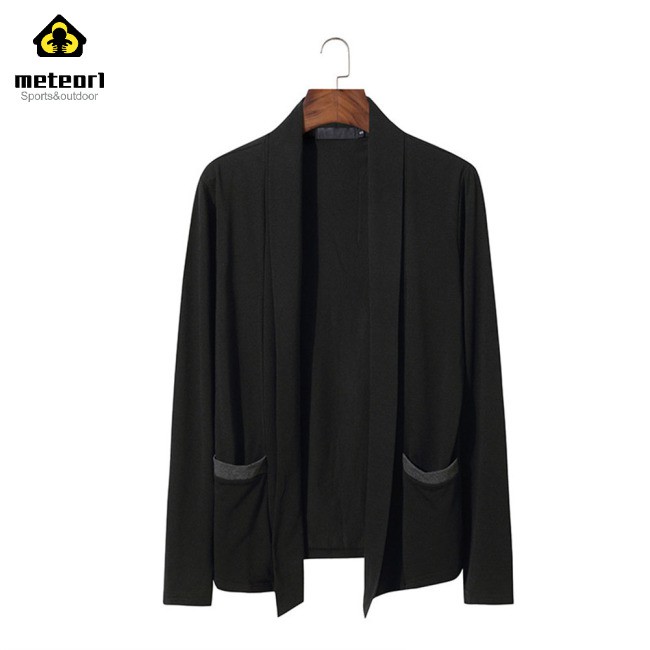 Áo Khoác Cardigan Dệt Kim Tay Dài Cho Nam