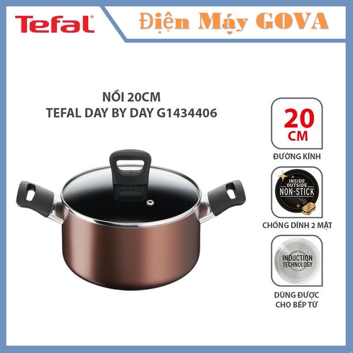 Nồi Tefal Day By Day 20cm G1434406