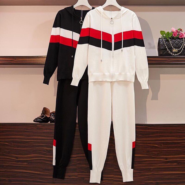 bộ quần áo thể thao nỉ nữ🌱 FREESHIP đơn 150K🌱 bộ quần áo thu đông nữ kiểu dáng thời trang Hàn Quốc | BigBuy360 - bigbuy360.vn