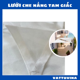 Lưới che nắng hình tam giác, che mát quanh nhà, kích thước 2m X 2m X 2m - Kim khí Vật tư Vina