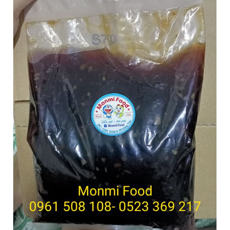 Combo 500gr khô bò đen I+ nước sốt bò loại I