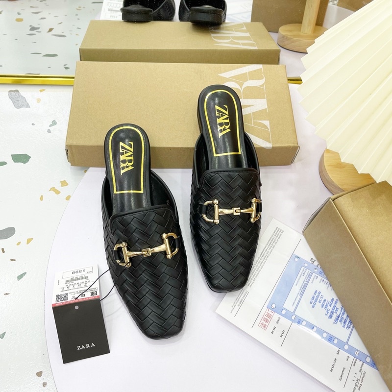 Sục zara giọ đan khoá ngang xuất dư fullbox