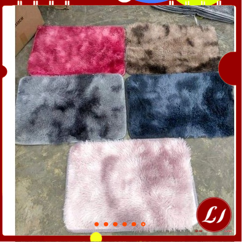 THẢM LÔNG LOANG  nhiều màu cao cấp(kích thước 40x60 cm)- labi