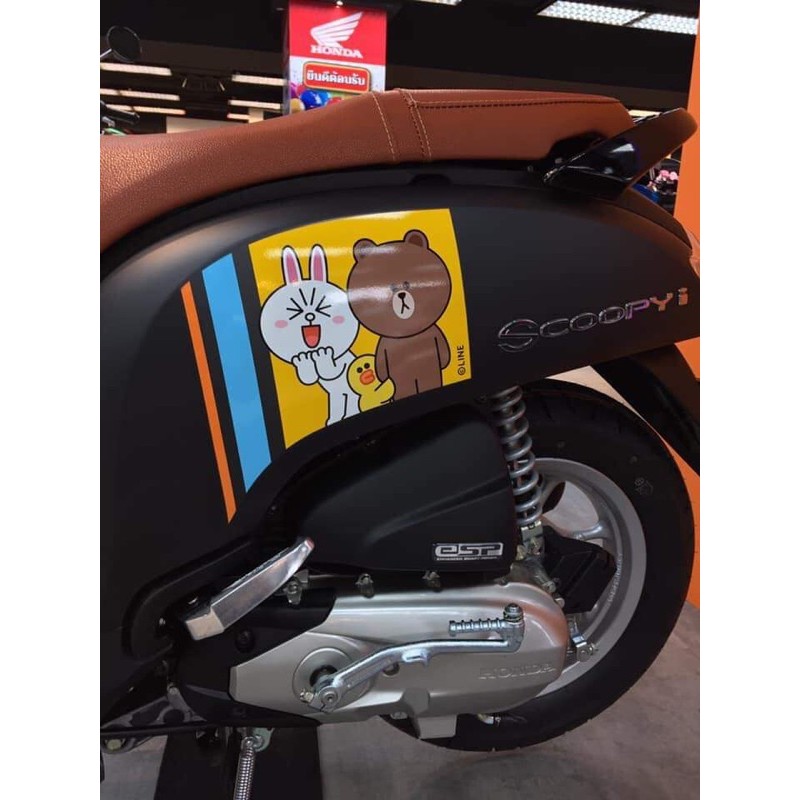 Tem Gấu SCOOPY i Line Friend, Made in Thailand