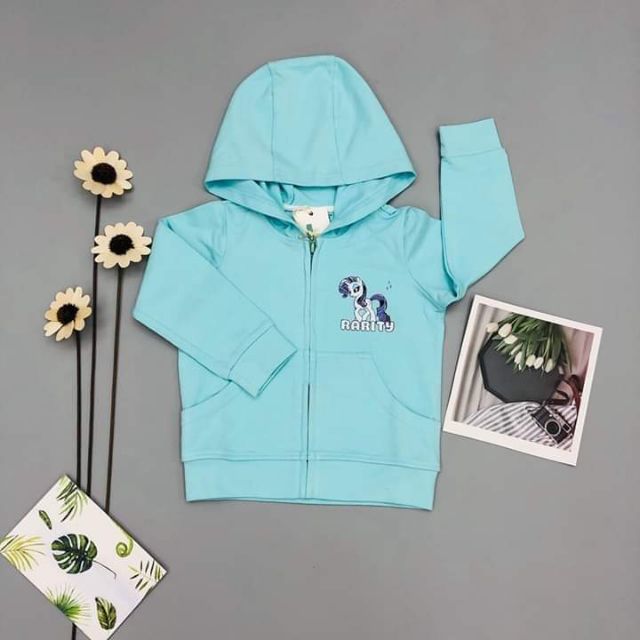 Áo khoác nỉ da cá hình ngựa Pony hãng Cater cho bé