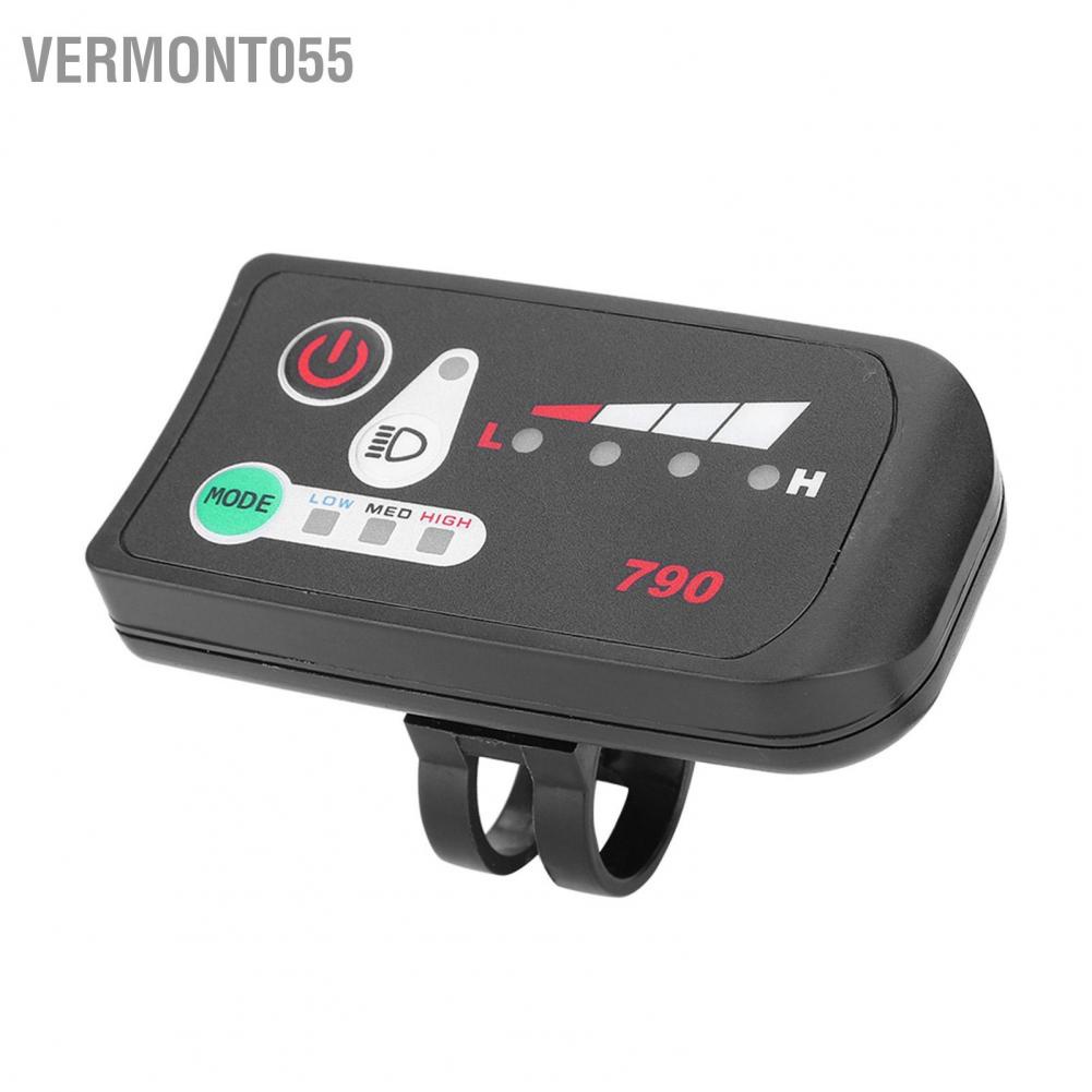 Vermont055 Waterproof LED Display Control Panel DIY Accessory Part for Electric Bike Scooter