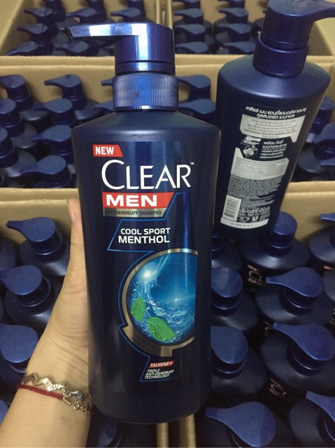 Dầu gội Clear men Thái mẫu mới