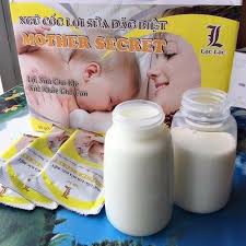 Ngũ cốc Lợi sữa - Ngũ cốc lợi sữa Lạc Lạc (hộp 600gr 30 gói)