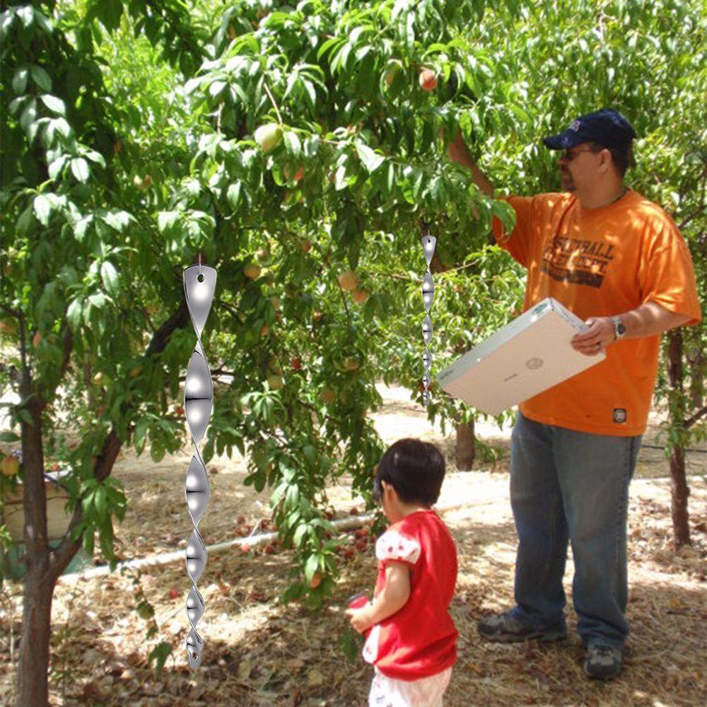 Dụng Cụ Đuổi Chim Hình Xoắn Ốc Phản Quang