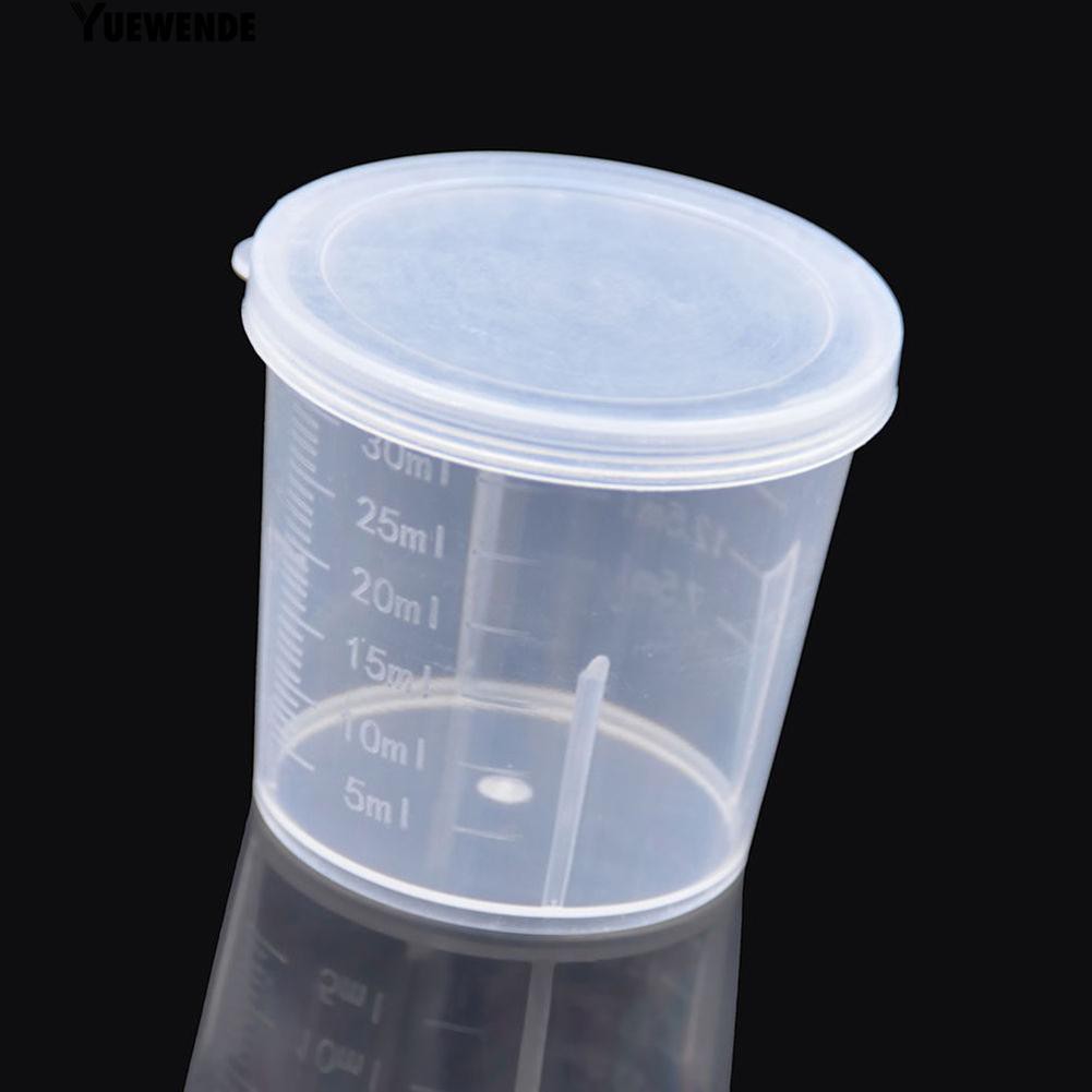 10 cốc nhựa PP dùng để đo lường tiện dụng