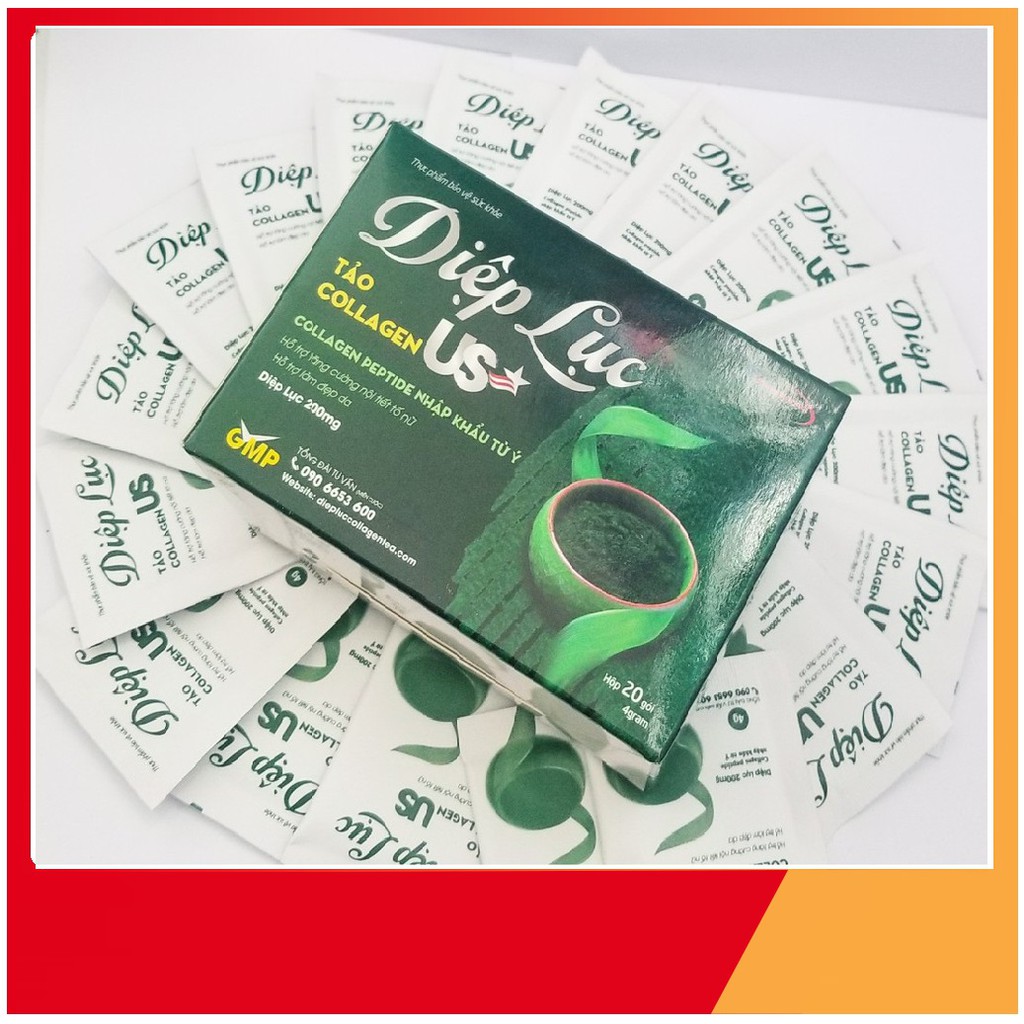 [Chính Hãng] Tảo Diệp Lục Collagen US