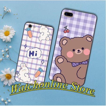Ốp silicon  in UV iPhone 12 12 pro 12 pro max X/xs Xr XS max 11 11 pro 11 pro max 6 6S 6/6S PLUS 7 8 7/8 PLUS Thỏ láu 2