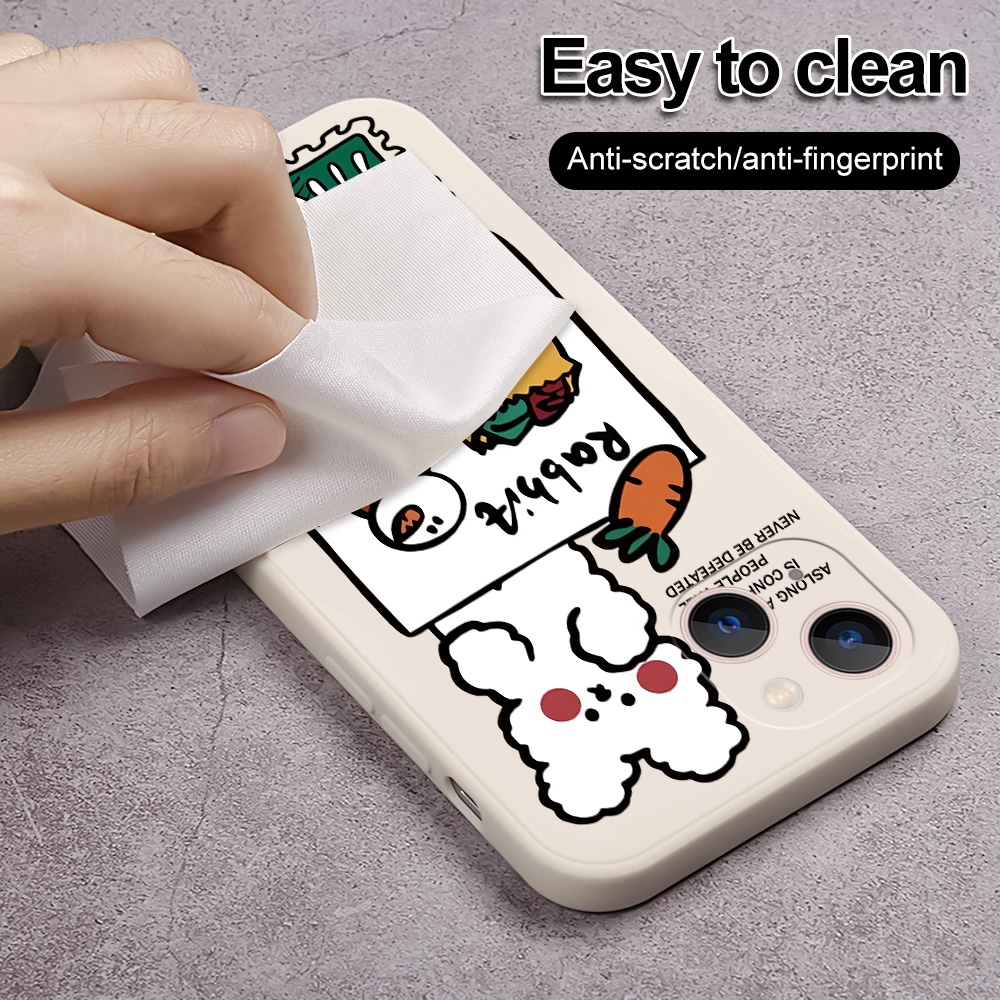 Ốp Điện Thoại TPU Hình Thỏ Cho VIVO Y12 / 11 2019 / 91C / 15 / 17 / 51 / 51A 2020 / 53S / 71 / 83 / 91 / 95 / 93 / 1S Z1 X50 X60 X7