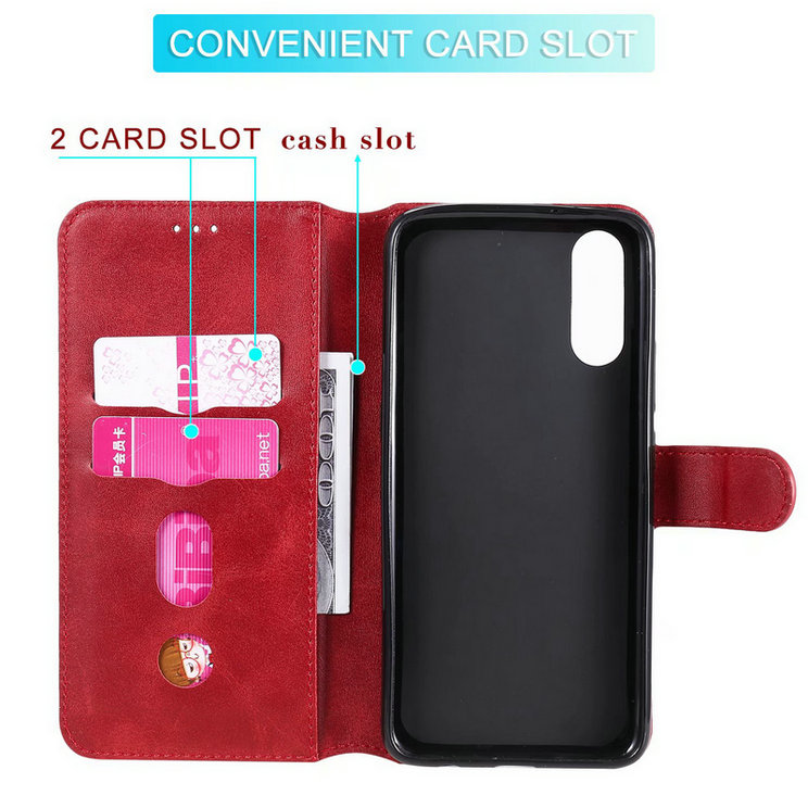 YYT Vivo Y20i Y11 Y12 Y15 Y17 Y19 Y30 Y50 Y70s Y83 Y91i Y91 Y93 Y95 U10 U20 V11i S1 Pro Flip Leather Cover