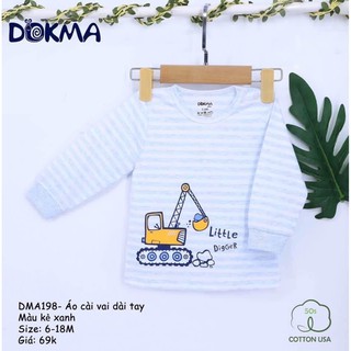 ÁO DÀI TAY DOKMA DMA198