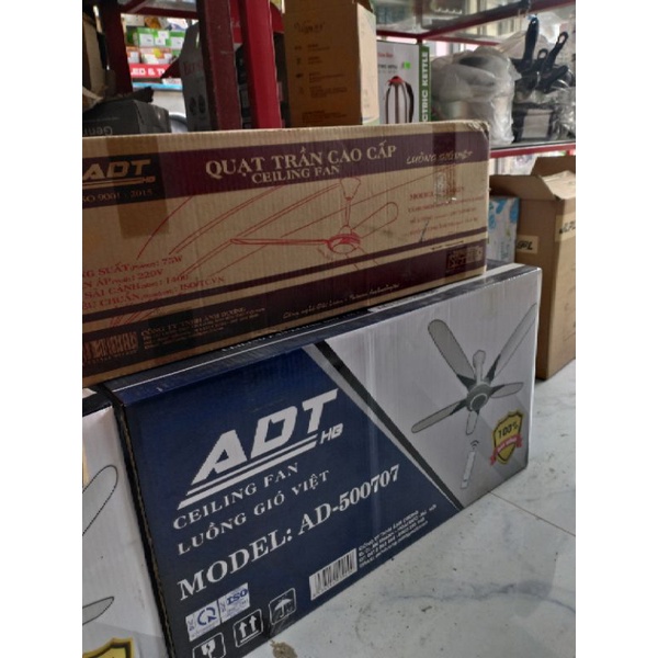 Quạt trần 5 cánh ADT mẫu mã đẹp