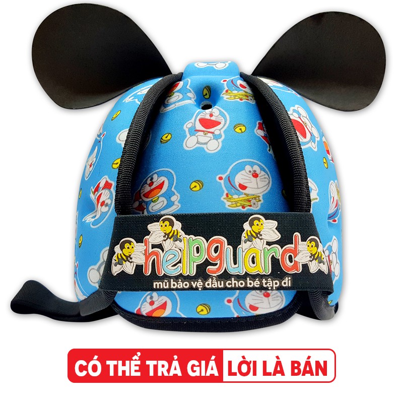 Nón bảo vệ đầu cho bé Helpguard (Doraemon)
