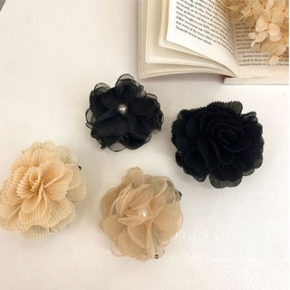 KẸP GẮP TÓC ĐÍNH HOA VOAN TO