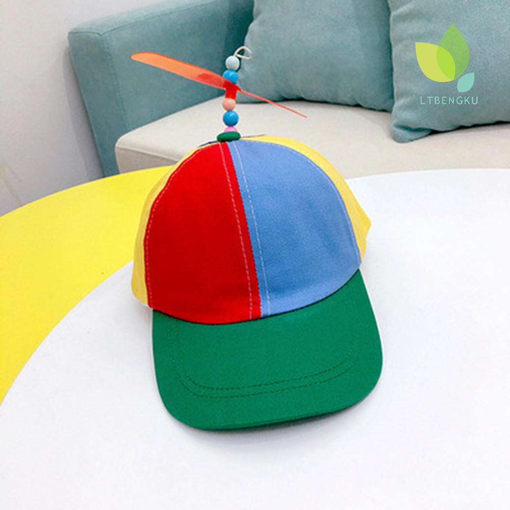 Mũ tai bèo nhiều màu sắc phối chong chóng dành cho trẻ em