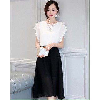 đầm xòe công sở thanh lịch