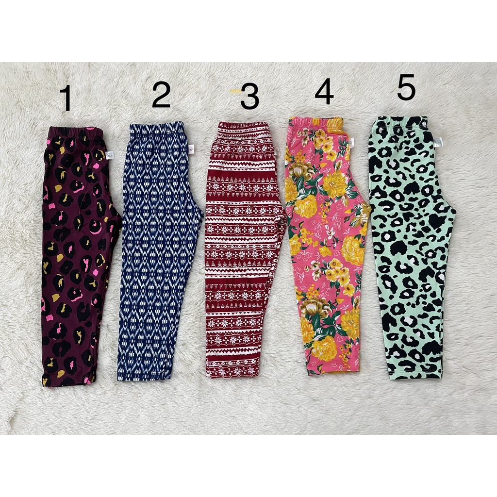 Quần Legging sắc xuân cho bé đến 24kg